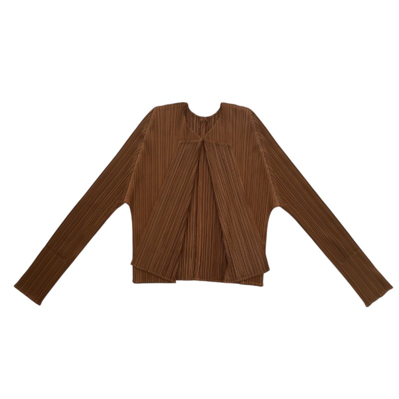 ISSEY MIYAKE PLEATS PLEASE 開胸 上衣-1