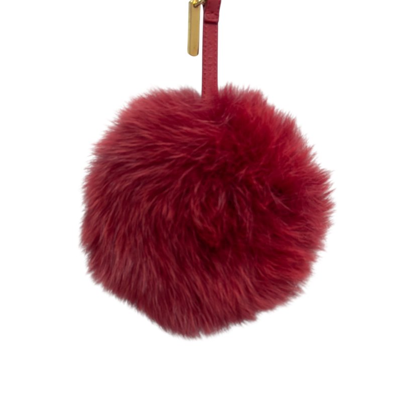 FENDI 愛心🩷 毛毛球 掛飾-4