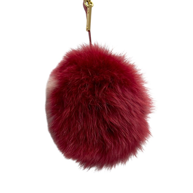 FENDI 愛心🩷 毛毛球 掛飾-5