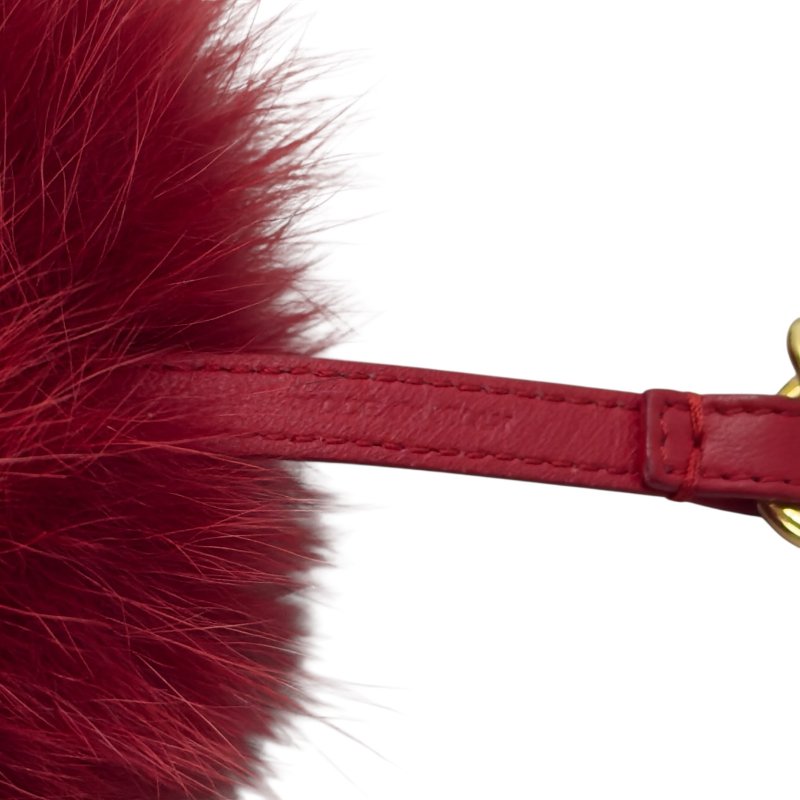 FENDI 愛心🩷 毛毛球 掛飾-8