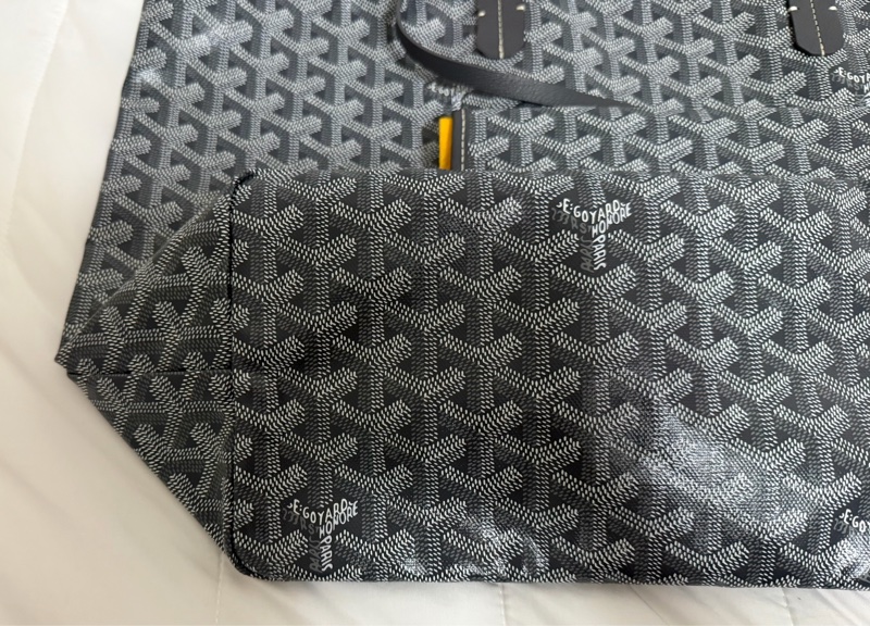 Goyard Saint Louis PM 灰色-6