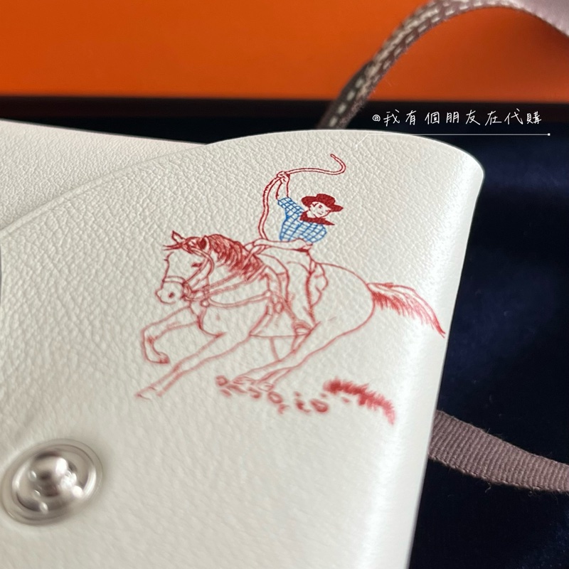 《我有個朋友在代購》愛馬仕Les Mustangs限量款彩繪Calvi Duo-4