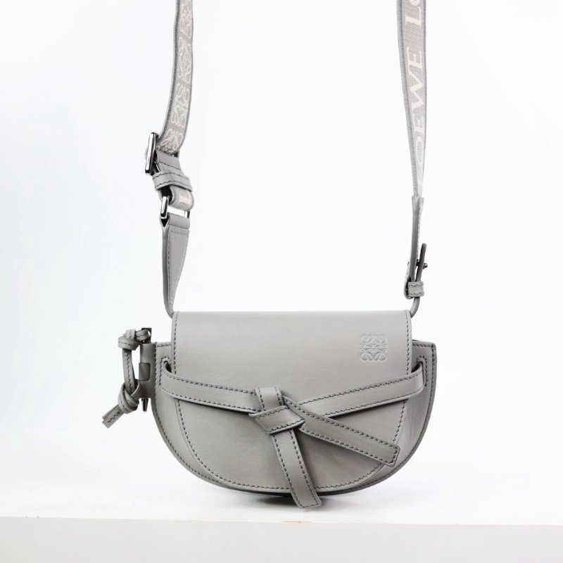 二手Loewe gate mini 珍珠灰-0