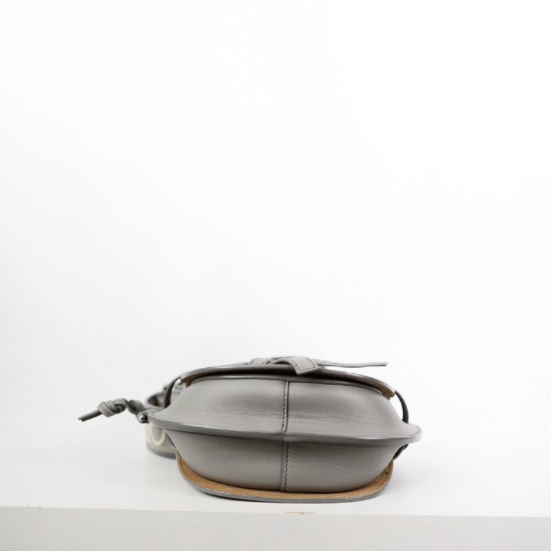 二手Loewe gate mini 珍珠灰-4