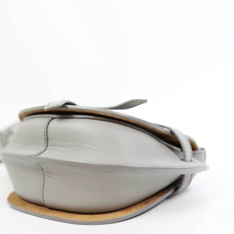 二手Loewe gate mini 珍珠灰-10