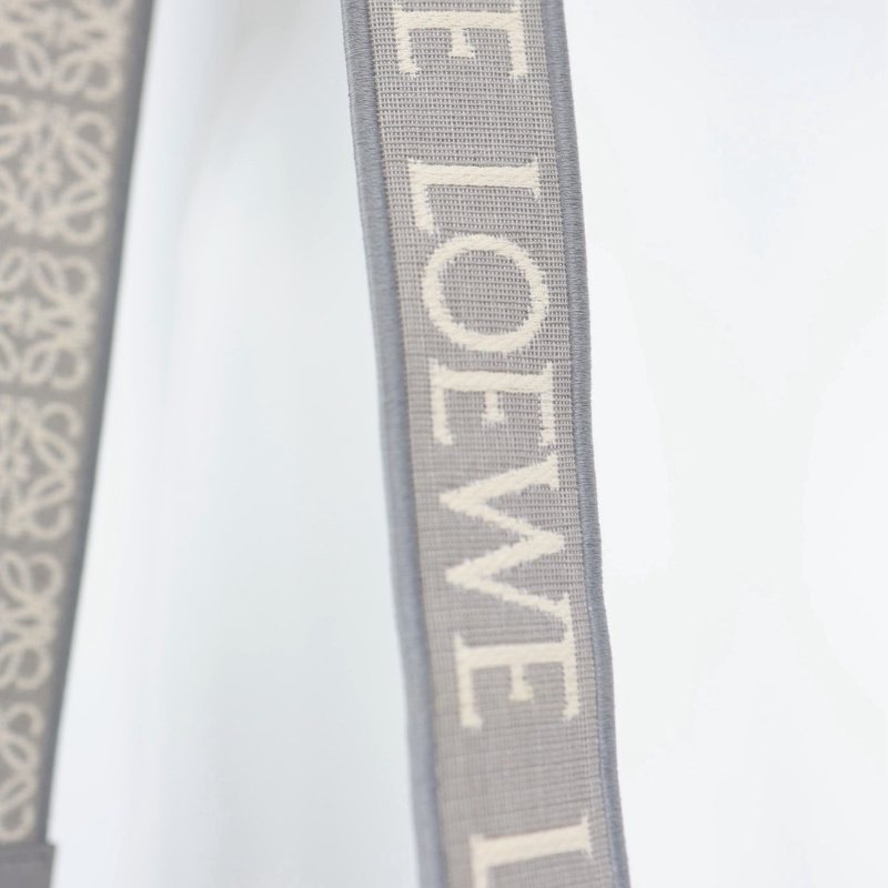 二手Loewe gate mini 珍珠灰-14