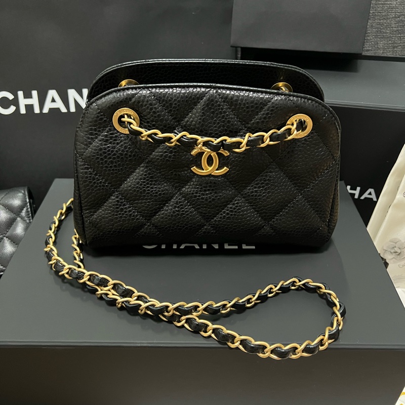 Chanel 24k 小型保齡球包-3