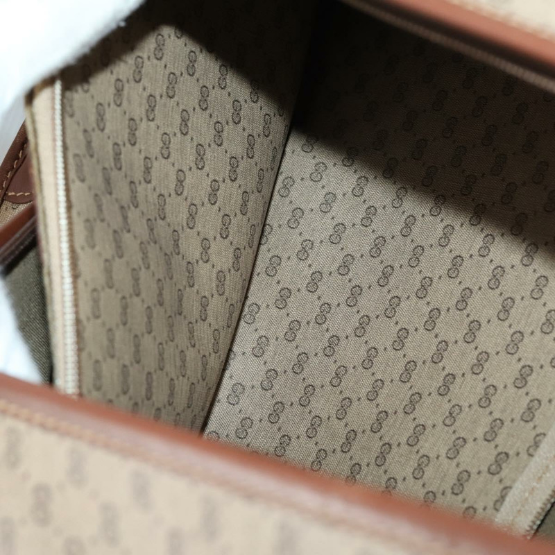 【日本直送】GUCCI 微型 GG 高級服裝套 PVC 米色金色 正品 gh944-23