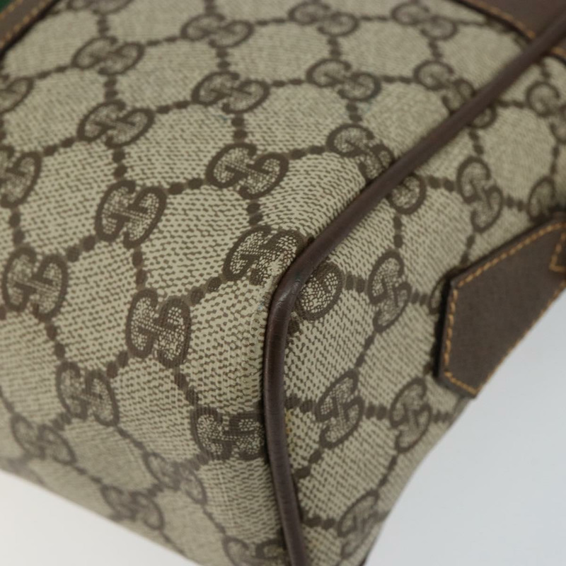 【日本直送】GUCCI GG Supreme Web Sherry Line 包款 PVC 米金色 001 56 0852 正品 146414-13