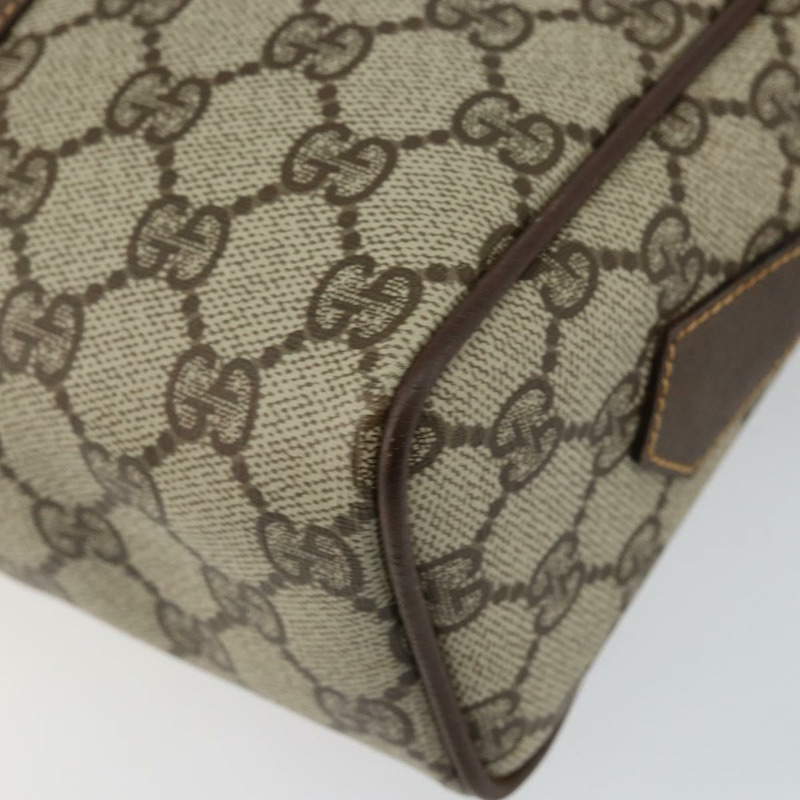 【日本直送】GUCCI GG Supreme Web Sherry Line 包款 PVC 米金色 001 56 0852 正品 146414-15