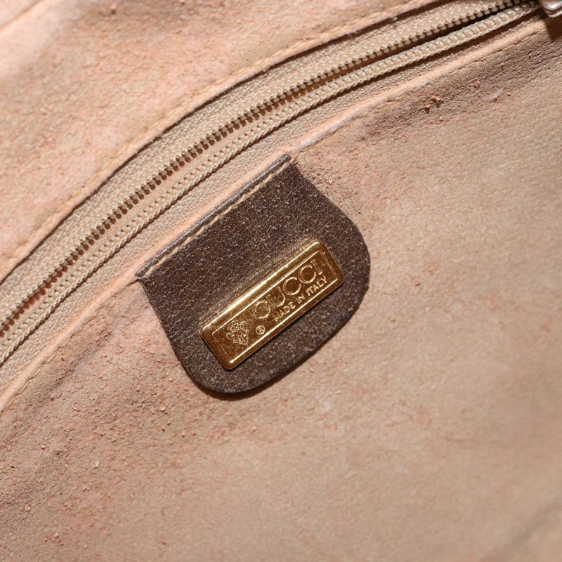 【日本直送】GUCCI GG Supreme Web Sherry Line 包款 PVC 米金色 001 56 0852 正品 146414-19