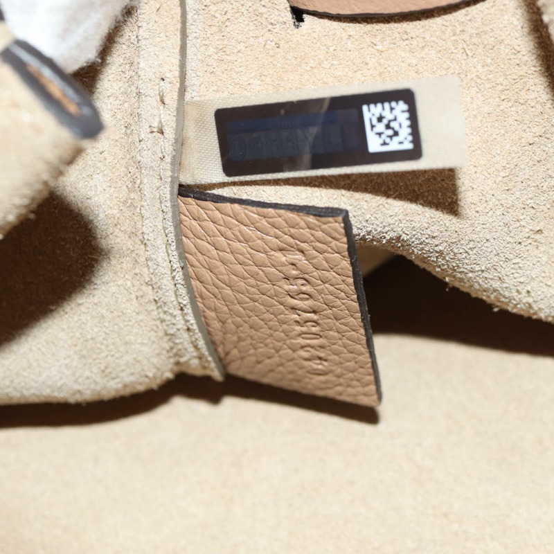 【日本直送】Chloe Darryl 手拿包 皮革 米色 金 正品 am9340V-10