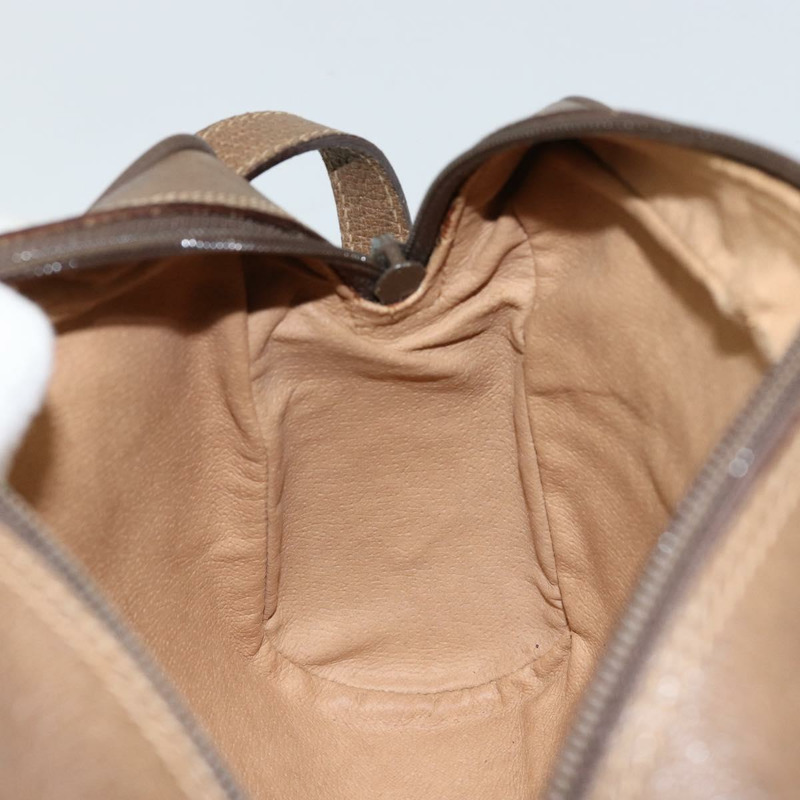 【日本直送】GUCCI GG帆布織帶雪莉線單肩包 PVC皮革 米色 紅色 正品 146142-18