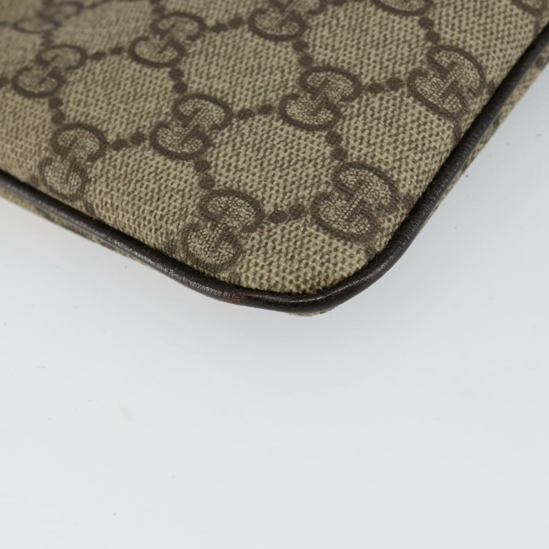 【日本直送】GUCCI GG Supreme Web Sherry Line 手提包 PVC 米色 銀色 190553 0959 正品 146121-13