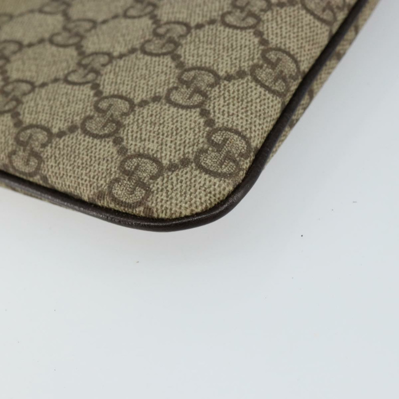 【日本直送】GUCCI GG Supreme Web Sherry Line 手提包 PVC 米色 銀色 190553 0959 正品 146121-15