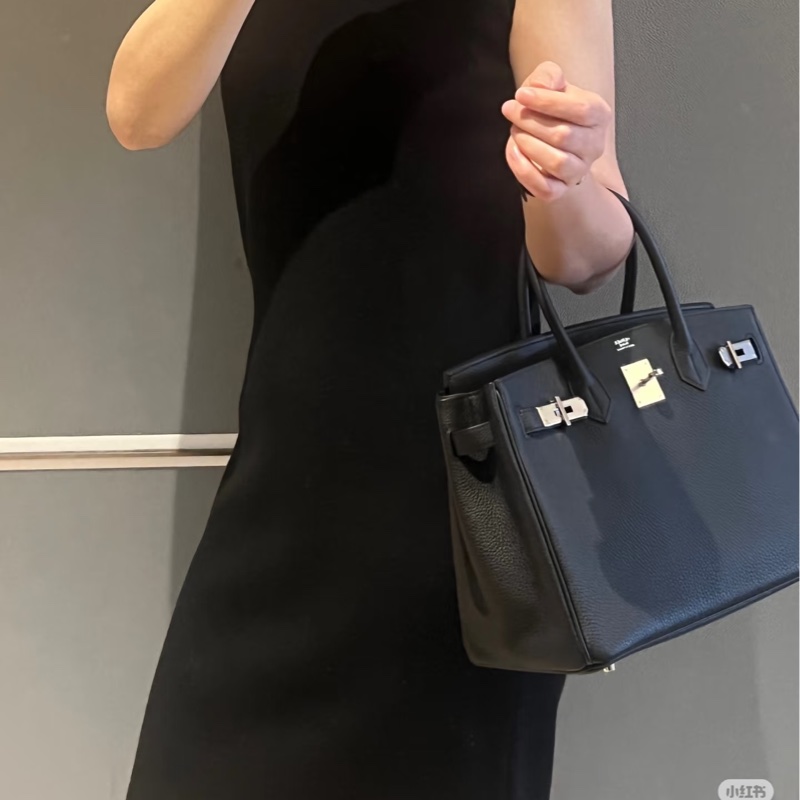 Birkin 30  Epsom   Noir 黑色銀釦 柏金包-2