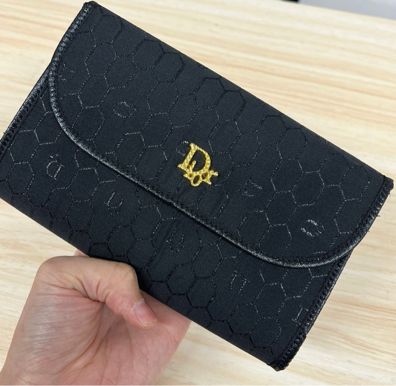 Dior迪奧黑色蜂巢鏈條包-2