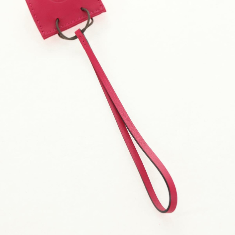 【日本直送】HERMES Sac Orange Charm 皮革粉紅正品 143017M-6