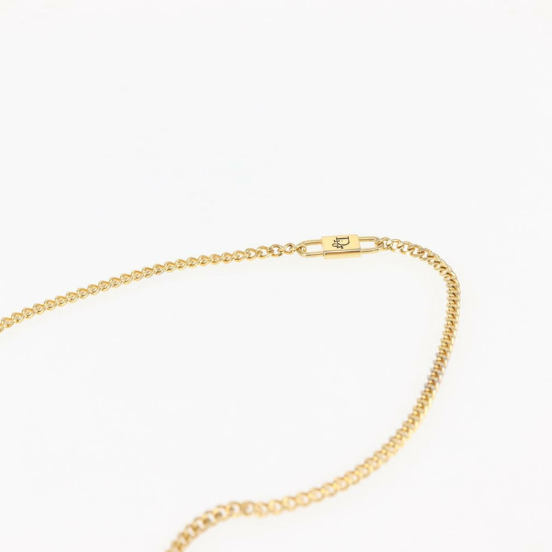 【日本直送】Christian Dior Trotter 帆布鏈條單肩包 海軍藍金色 正品 146428-13