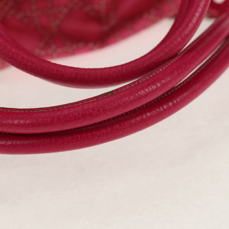 【日本直送】Christian Dior 波士頓包 PVC 粉紅銀色 正品 146341V-7