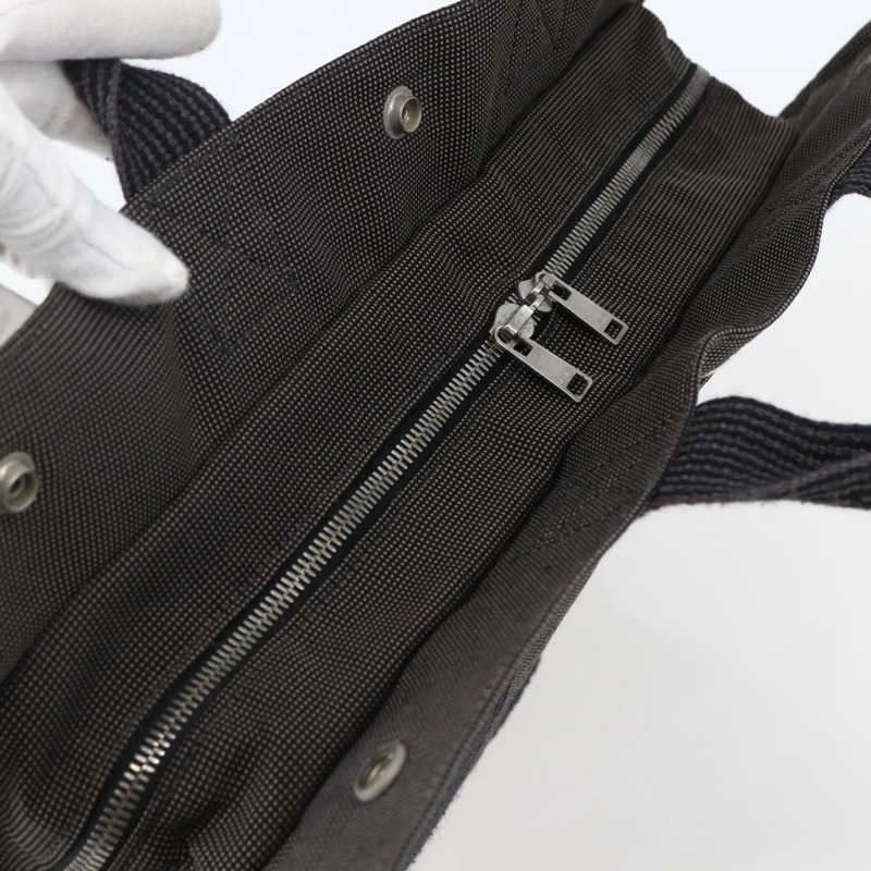 【日本直送】愛馬仕 Her Line MM 手提包 帆布 灰色 正品 th6408-5
