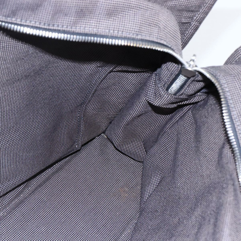 【日本直送】愛馬仕 Her Line MM 手提包 帆布 灰色 正品 th6408-16