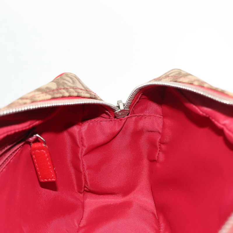 【日本直送】Christian Dior Trotter 帆布單肩包 PVC 棕色 Rasta 顏色 正品 ep11225-20