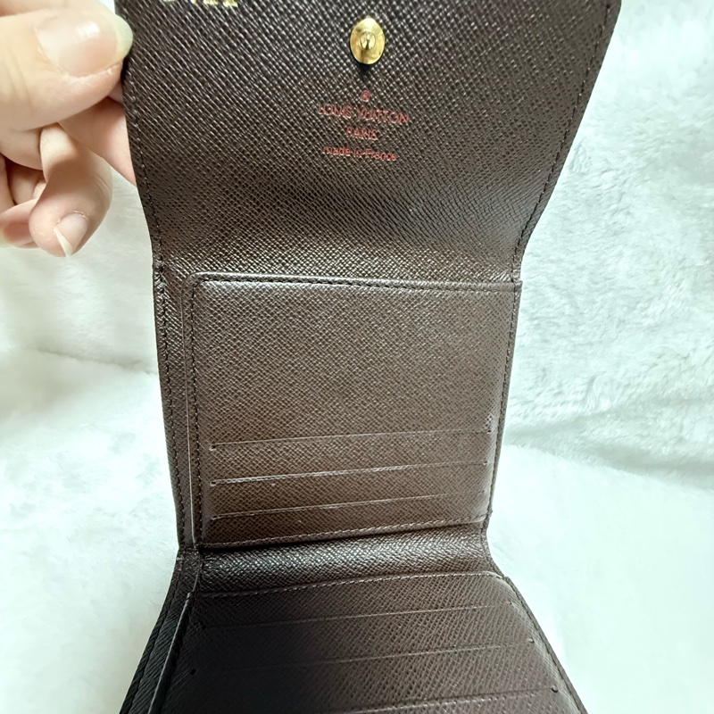 🎈全網最低價🎈LV棋盤格短夾 經典短夾 6卡層-6