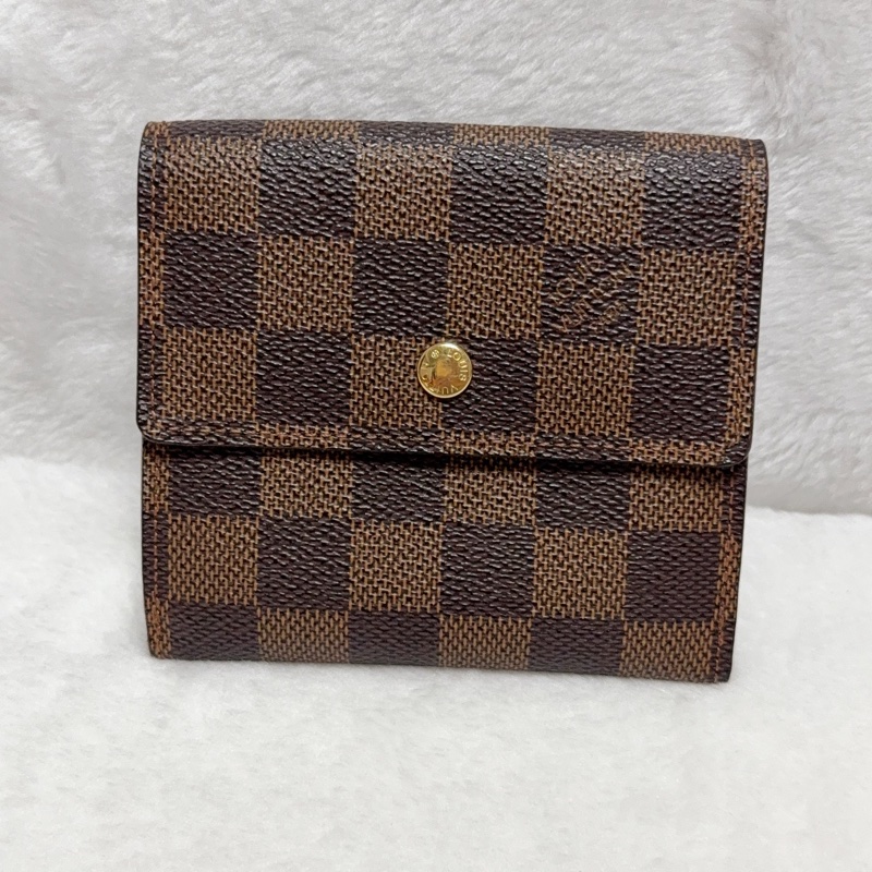 🎈全網最低價🎈LV棋盤格短夾 經典短夾 6卡層-7