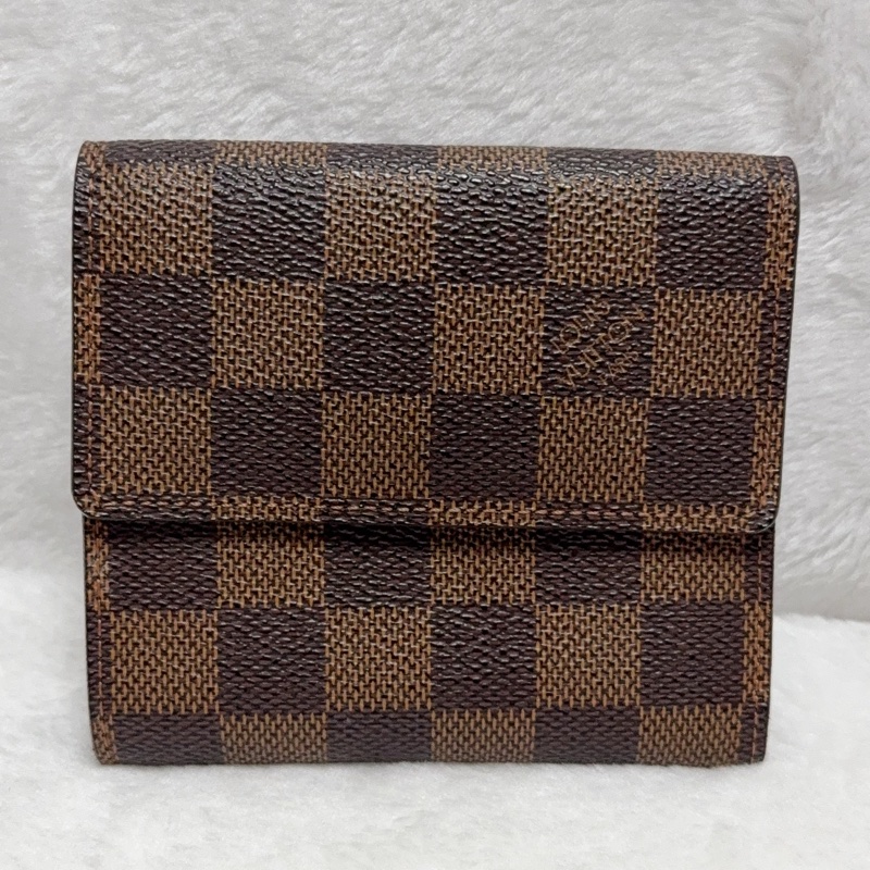 🎈全網最低價🎈LV棋盤格短夾 經典短夾 6卡層-8