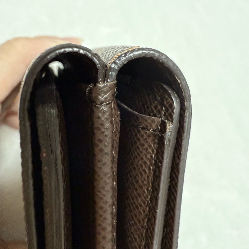 🎈全網最低價🎈LV棋盤格短夾 經典短夾 6卡層-11