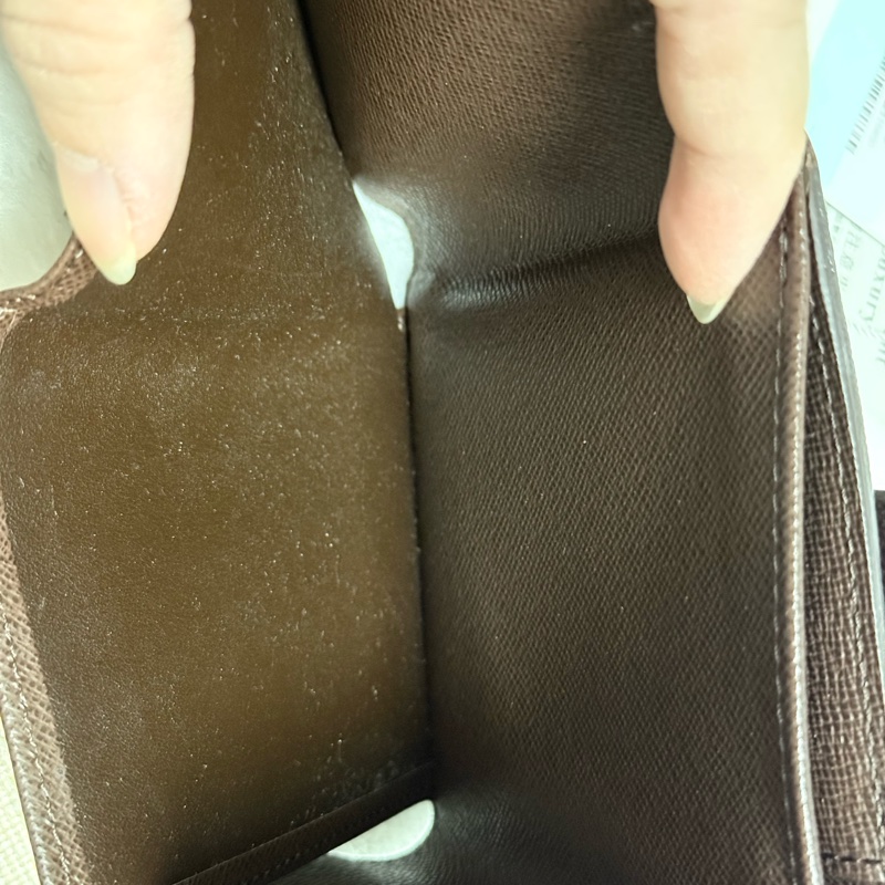 🎈全網最低價🎈LV棋盤格短夾 經典短夾 6卡層-21