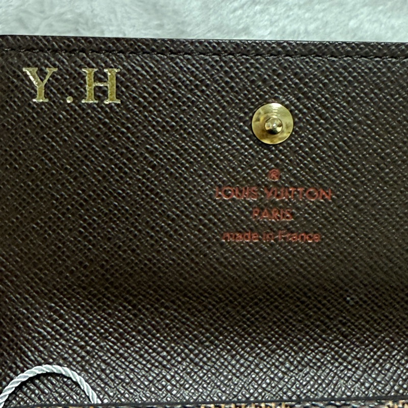 🎈全網最低價🎈LV棋盤格短夾 經典短夾 6卡層-24