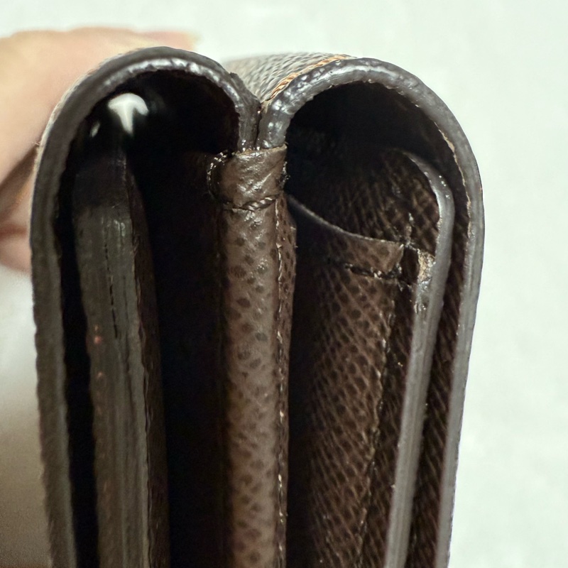 🎈全網最低價🎈LV棋盤格短夾 經典短夾 6卡層-39