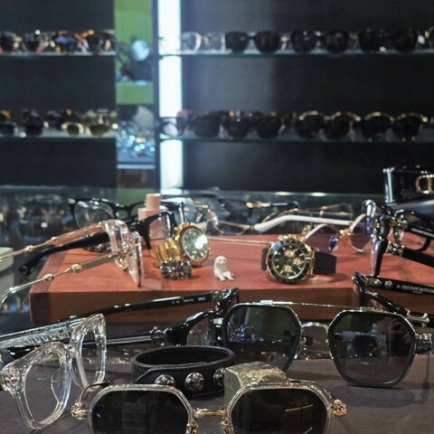 【克羅心 DANGER ZONE 銀色鏡框】CRYS/GP 復古飛行員款 墨鏡眼鏡框