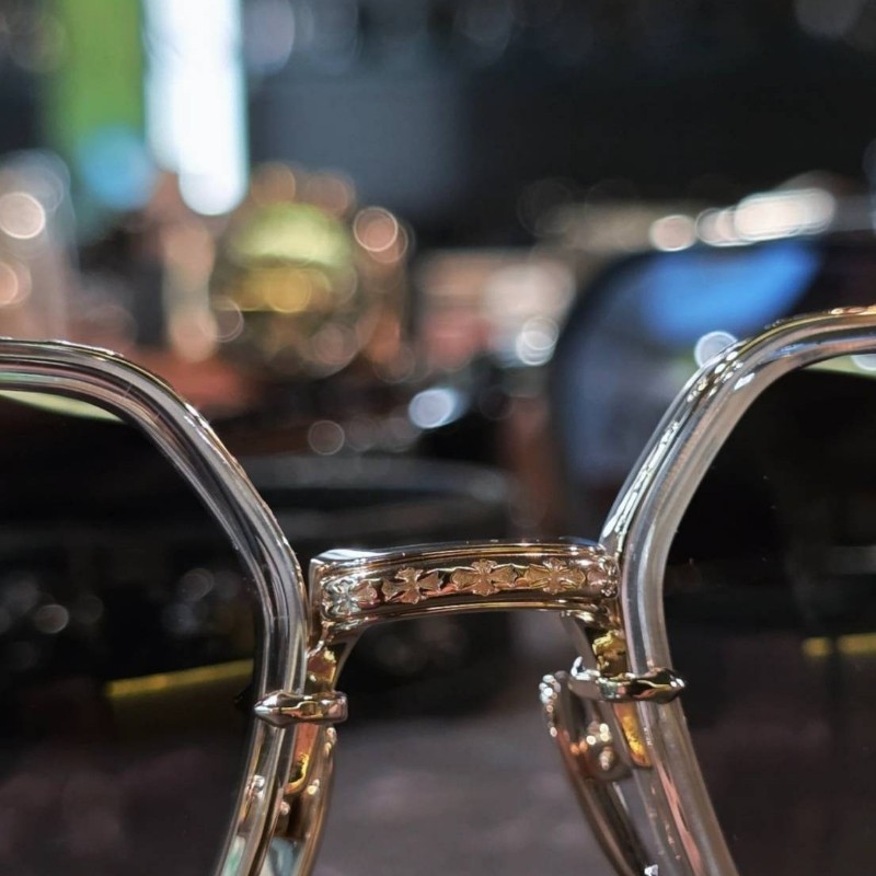 【克羅心 DANGER ZONE 銀色鏡框】CRYS/GP 復古飛行員款 墨鏡眼鏡框-10