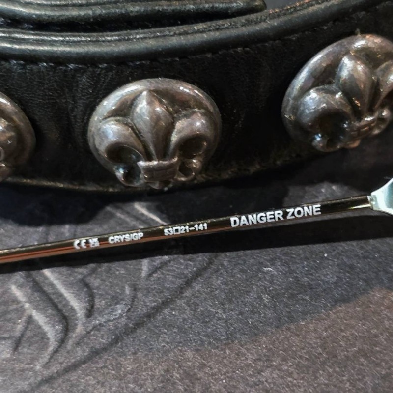 【克羅心 DANGER ZONE 銀色鏡框】CRYS/GP 復古飛行員款 墨鏡眼鏡框-12