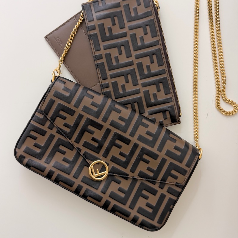 Fendi WOC 三合一 附皮夾 斜背包-0