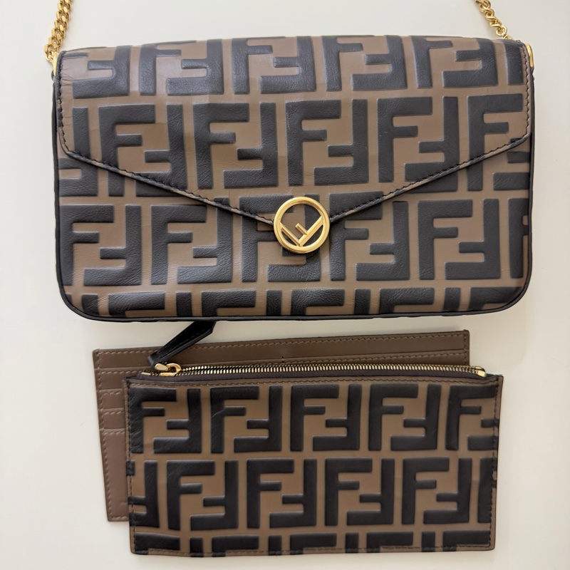 Fendi WOC 三合一 附皮夾 斜背包-6