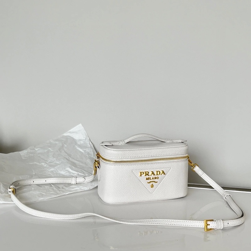 Prada 手提包 vanity case 化妝包 斜背包-0