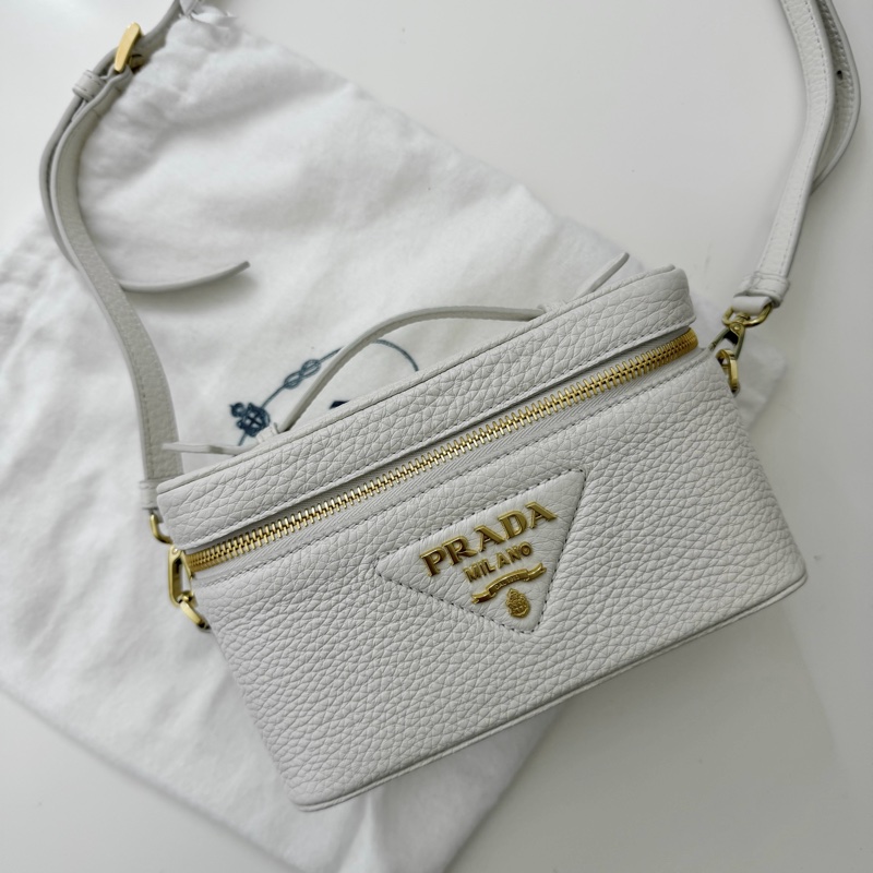 Prada 手提包 vanity case 化妝包 斜背包-3