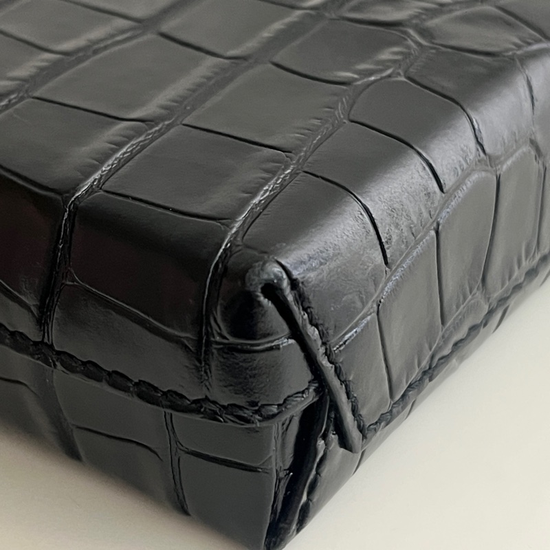 Balenciaga 巴黎世家 斜背包 手機包 鱷魚紋-13