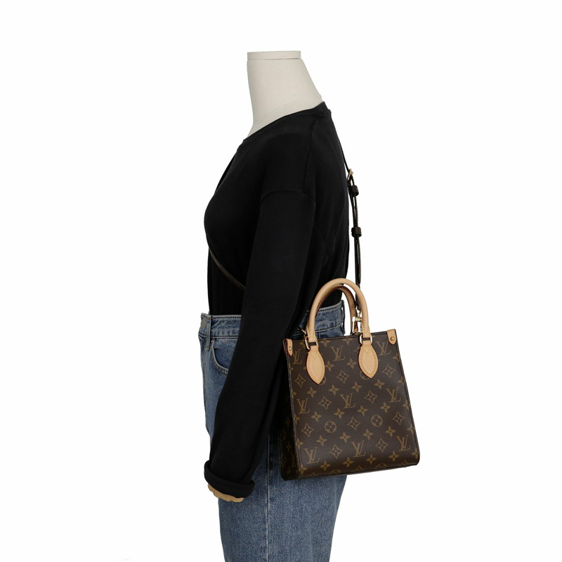 LOUIS VUITTON M45847 Sac Plat BB 手提單肩包-8