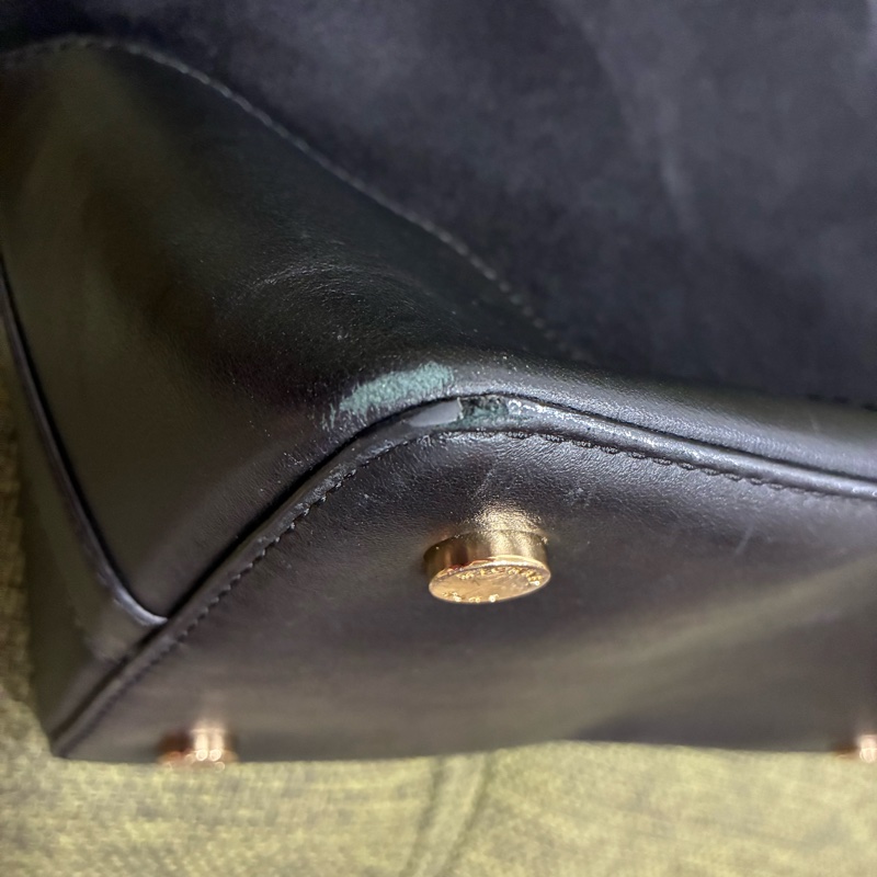 MICHAEL KORS 晶煥黑水桶包-10