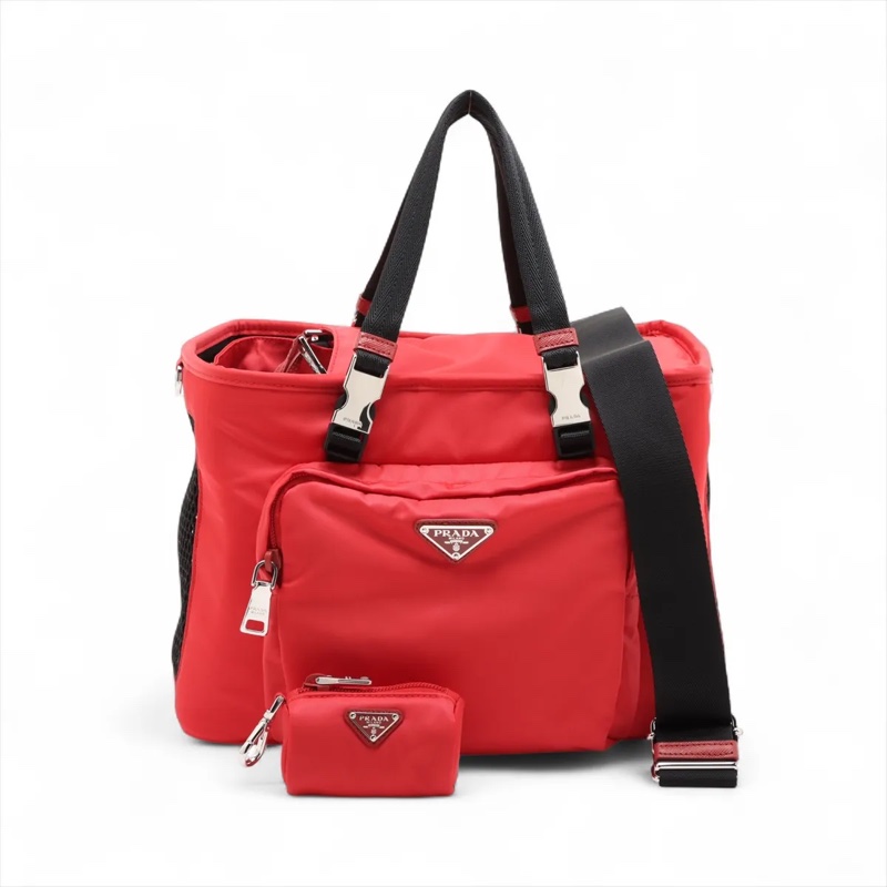 Prada Tessuto Nylon For pets Carry bag pleas普拉達尼龍寵物包-0