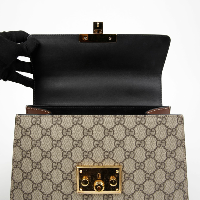 GUCCI Paddlelock 小號頂部提把托特單肩包 453188-8