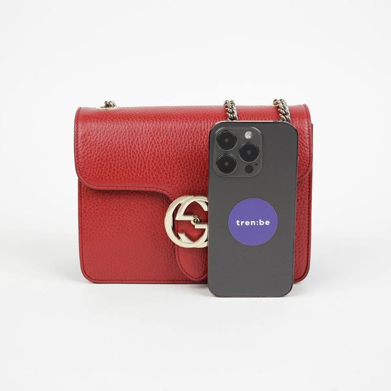 GUCCI 互扣式 GG 小號肩斜背包 510304-10