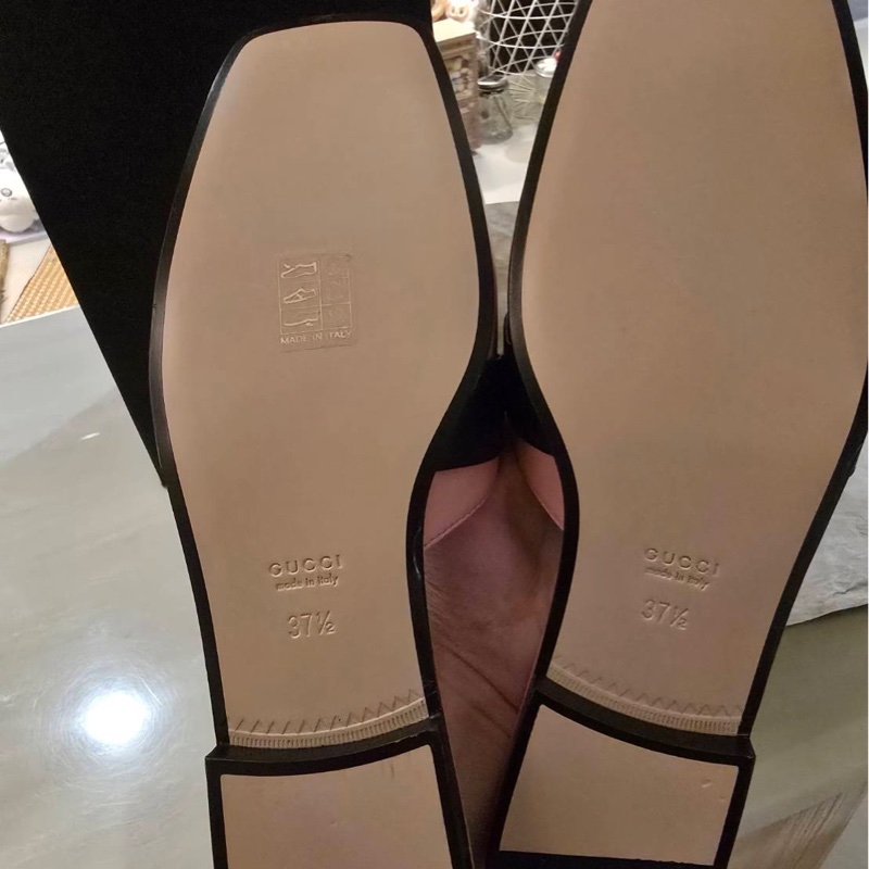 Gucci 穆勒鞋 粉-7