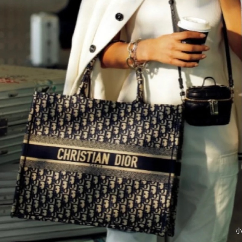 Dior book tote 老花托特包 (大號)-0