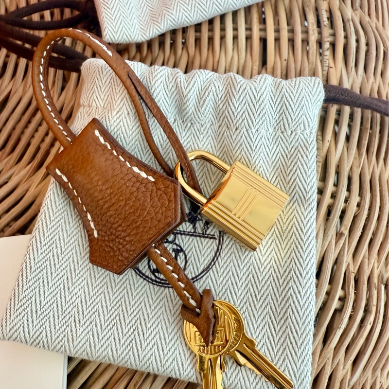 全新HERMES金棕金福寶馬鞍皮kelly 28凱莉包-10